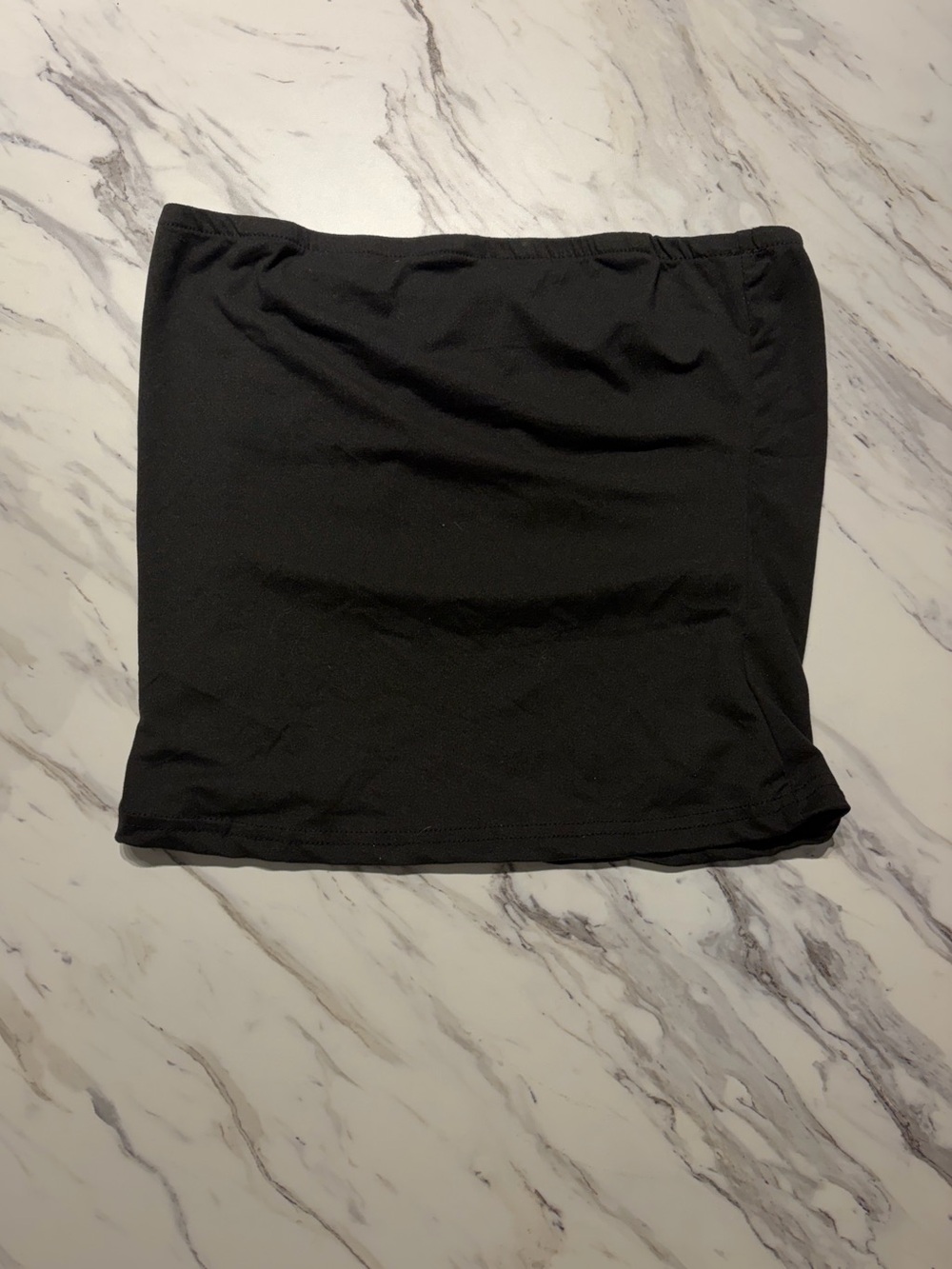 Black Micro Mini Pencil Skirt XS